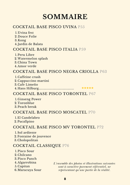 livret numérique pisco 8